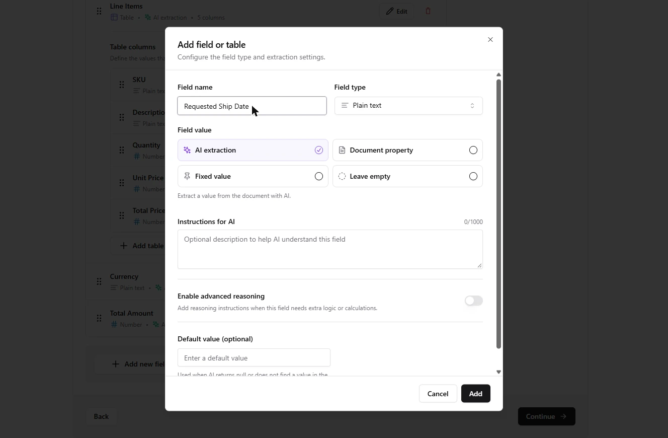 DigiParser: Turn Scanned Customer POs Into a Reviewed Sales Order File: screenshot 7 of 37 from the step-by-step module