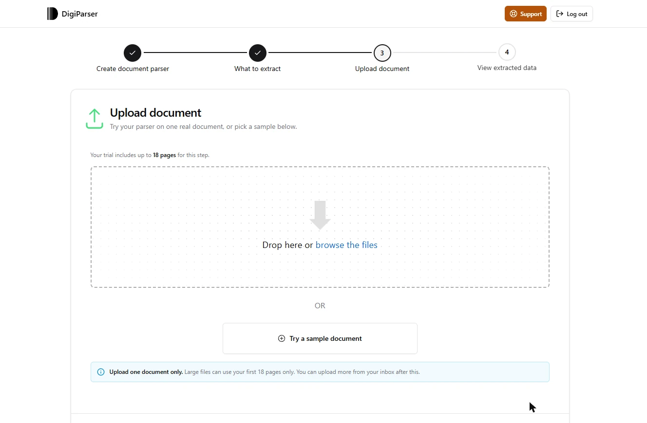 DigiParser: Turn Scanned Customer POs Into a Reviewed Sales Order File: screenshot 10 of 37 from the step-by-step module