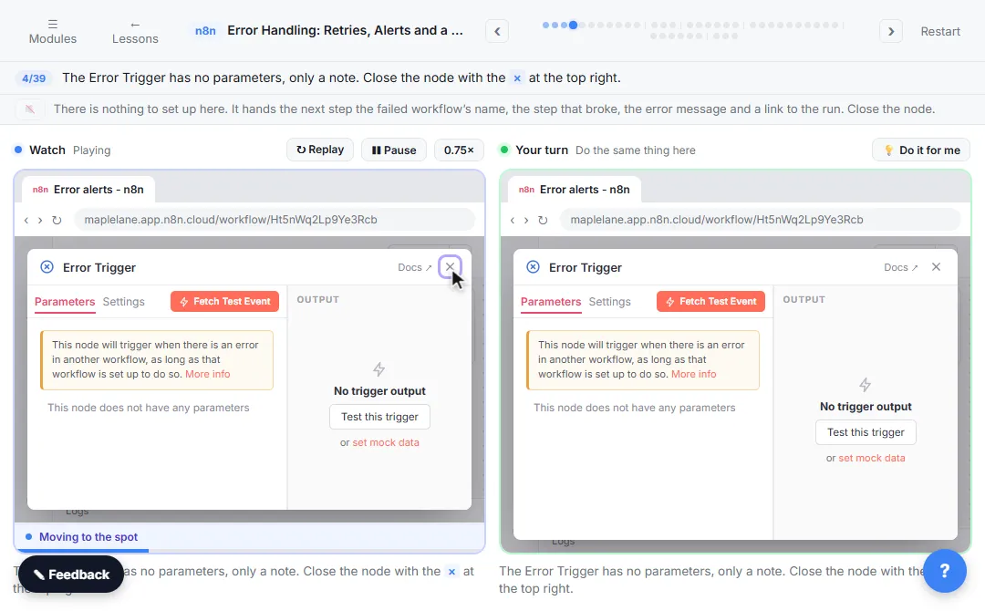 Running Fails n8n Error Handling: Retry On Fail, Error Workflow, Alerts