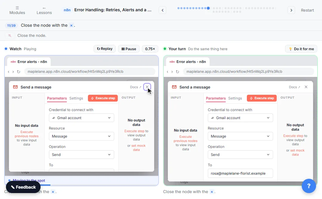Running Fails n8n Error Handling: Retry On Fail, Error Workflow, Alerts
