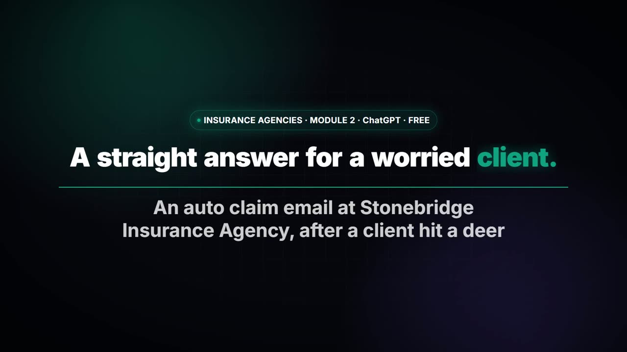 Video still: A straight answer to "when will I get paid?" with ChatGPT