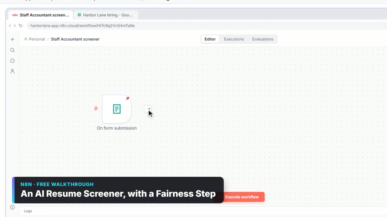 Video still: An AI Resume Screener, with a Fairness Step: video walkthrough